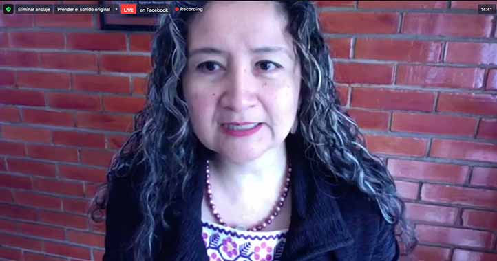 Estela Casados, coordinadora del Observatorio Universitario de Violencia Contra las Mujeres de la UV, subrayó que los medios tienen una importancia en la transmisión de los derechos y luchas de las mujeres 