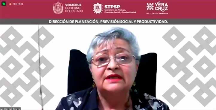 Rachel Rivera Franyutti impartió la ponencia “Factores de estrés en el trabajo: control y manejo” 