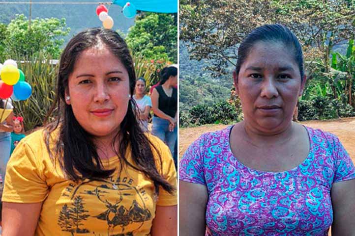 Georgina Nava y Herlinda Morales