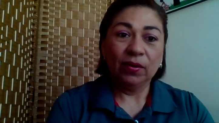 Judith Selene Caro Castillo, responsable del programa BUSS y Casas UV de la región Orizaba-Córdoba