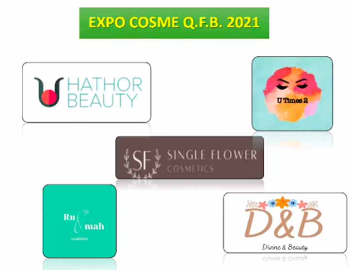 Hathor Beauty, UTimes 2, Single Flower Cosmetics (SF), Ru&mah Cosmetics y Divine&Beauty fueron las empresas participantes