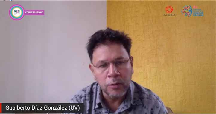 Gualberto Díaz participó en conversatorio organizado por la Red Mexicana de Estudios de los Movimientos Sociales 