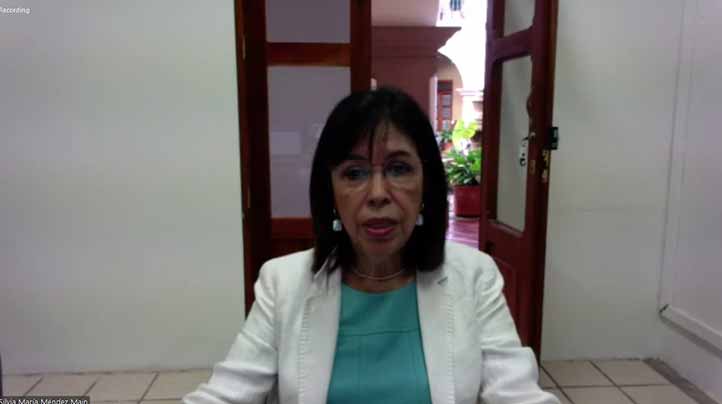 Silvia María Méndez Main, investigadora de la UV, participó en la Cátedra de Excelencia “Ruy Pérez Tamayo” 