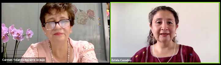 Carmen Yolanda Navarro Araujo compartió vivencias de su diagnóstico y tratamiento de cáncer de mama 