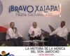 Participantes de la mesa redonda “La historia de la música del son jarocho”