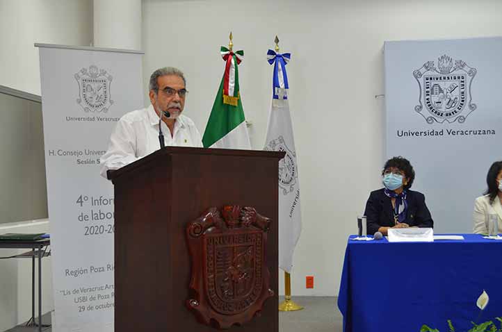 l rector Martín Gerardo Aguilar Sánchez dijo que la educación nunca se detuvo, ejemplo de ello es la región Poza Rica-Tuxpan  