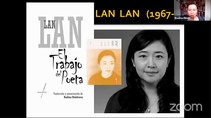 Lan Lan es una de las poetas más conocidas en China 