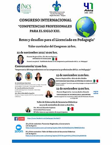 Destaca el Congreso Internacional “Competencias profesionales para el siglo XXI” 