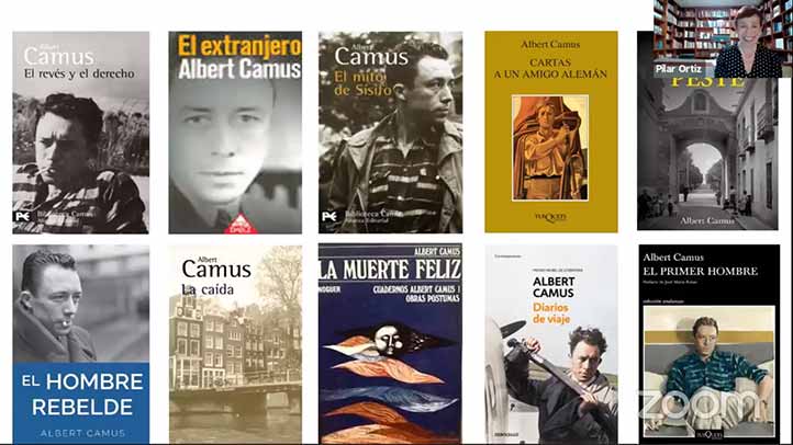 La producción literaria de Camus fue base en el segundo día del V Curso-Taller Traducción y Literatura de la Cátedra Interamericana “Carlos Fuentes” 