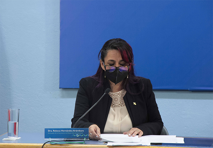 Rebeca Hernández detalló que las iniciativas provienen de diversas áreas académicas y administrativas 