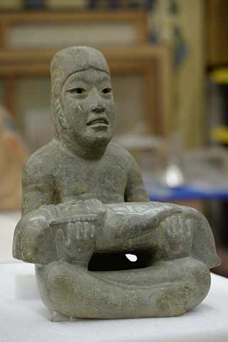 El Señor de Las Limas es una pieza importante, emblemática y única de la cultura olmeca 