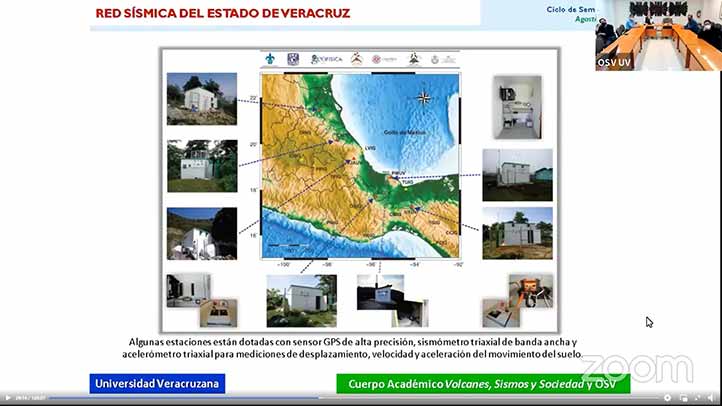 La Red Sísmica de Veracruz cuenta con estaciones de monitoreo sísmico distribuidas a lo largo del estado 
