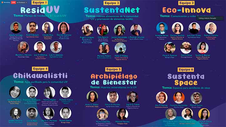 La UV premió a los ganadores del Bootcamp de Sustentabilidad 2022 