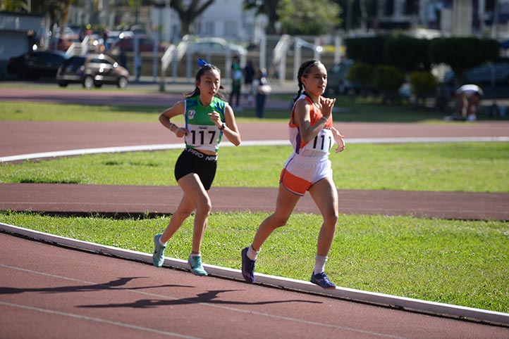 En el Estadio Xalapeño “Heriberto Jara Corona”, sede de las pruebas de atletismo