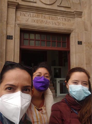 Alumnas de la Especialización en Promoción de la Lectura realizan movilidad en la Universidad de Salamanca, España