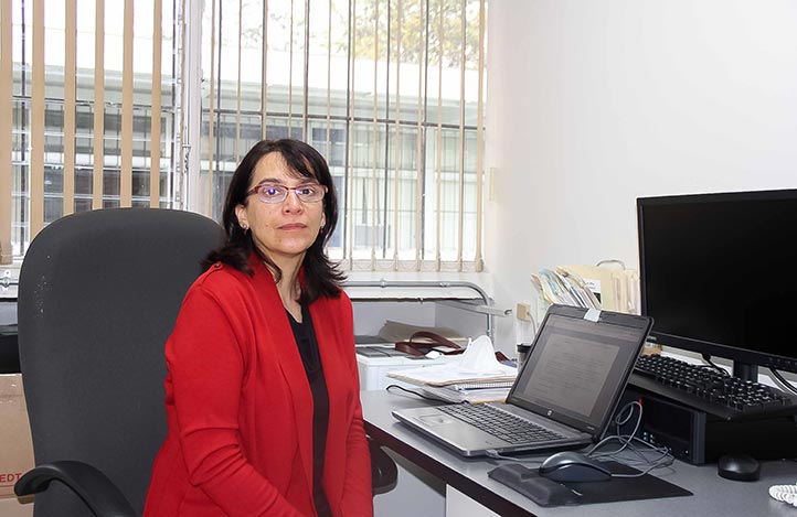 Elisa Tamariz Domínguez, coordinadora de la Maestría en Ciencias de la Salud