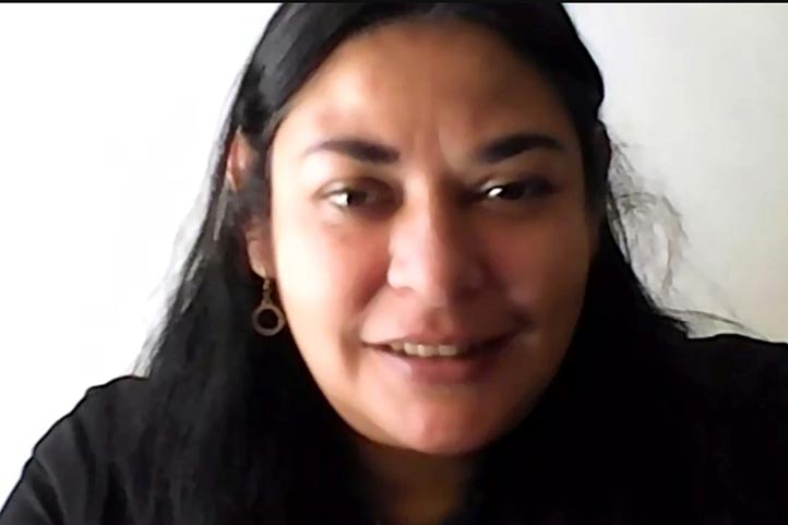 Gabriela Peralta Rosales, docente de los TLA de Coatepec