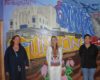 Cliona Maher, Claire Dorrity y Aranzazu González, responsable del Pamir de la UV, durante la segunda visita de la profesora irlandesa a la EEE