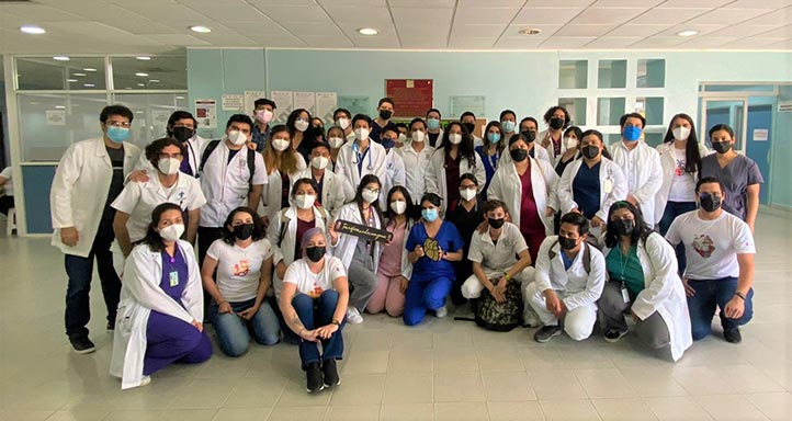 Más de 50 estudiantes de la Facultad de Medicina de la UV participaron en las diferentes actividades del evento con causa LatidosFest