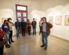 Arturo Rodríguez Döring dio una visita guiada por su exposición en la Galería “Ramón Alva de la Canal”