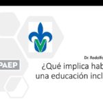 Rodolfo Cruz, investigador de la UPAEP, impartió conferencia respecto al concepto de educación inclusiva