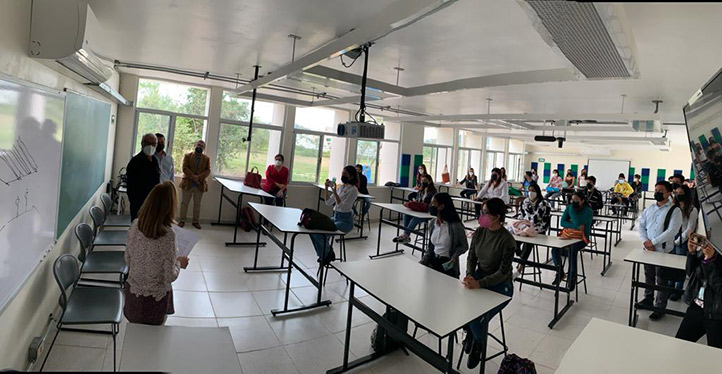 Estudiantes de Arquitectura participaron en el curso-taller sobre Diseño Arquitectónico