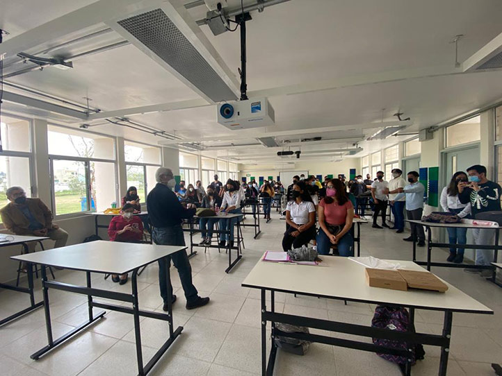 El primer evento presencial en la Facultad de Arquitectura de Poza Rica