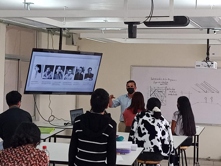 Se impartió el curso-taller Proceso proyectual en el DISEÑO ARQUITECTÓNICO