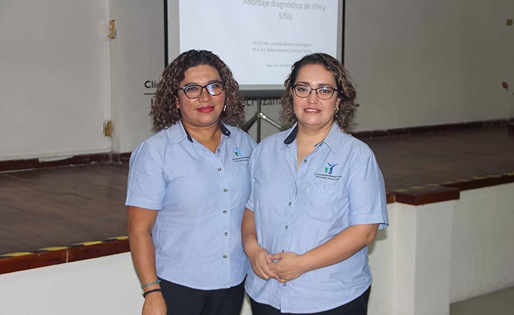 Zoraida Álvarez Domínguez y Diana Aurora Carmona Cortés hablaron sobre el abordaje del VIH-sífilis
