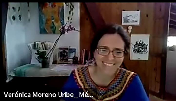 La académica Verónica Moreno, de la UV, representó a México
