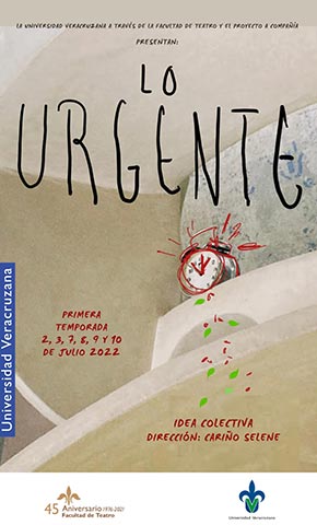 La obra se presentará gratuitamente los días 2, 3, 7, 8, 9 y 10 de julio a las 17:00 horas, en el segundo patio de la Unidad de Artes