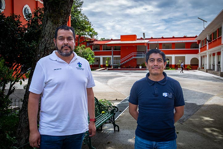 Gerardo Contreras, responsable de la Coordinación de Aprendizaje Basado en Problemas, y Juan Carlos Pérez, ambos docentes de la FEI, hablaron sobre el Tercer Encuentro Presencial del proyecto Edutech