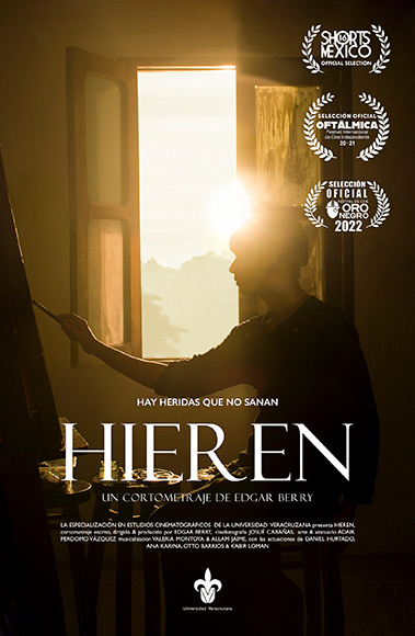 El cortometraje Hieren participó en la categoría “Veracruzanos”