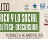IIH-S-UV realizará el Coloquio “Lo histórico y lo social en clave político-discursiva”, el próximo 24 de agosto