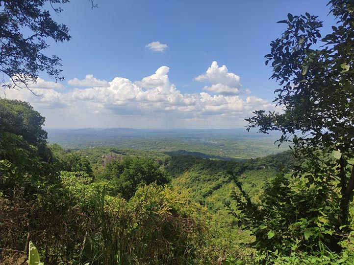 Los jóvenes visitaron localidades de la región montañosa de la Huasteca veracruzana