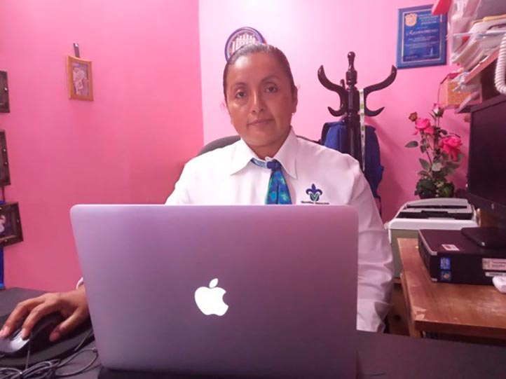 María del Carmen Santes Bastián, docente de la Facultad de Enfermería, región Poza Rica-Tuxpan