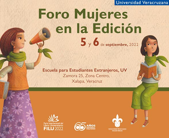 El Foro Mujeres en la Edición será los días 5 y 6 de septiembre en la Escuela para Estudiantes Extranjeros de la UV