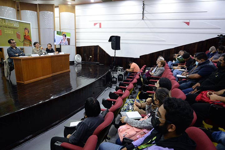 Saúl Villegas, Rina Ortiz y Mario Muñoz