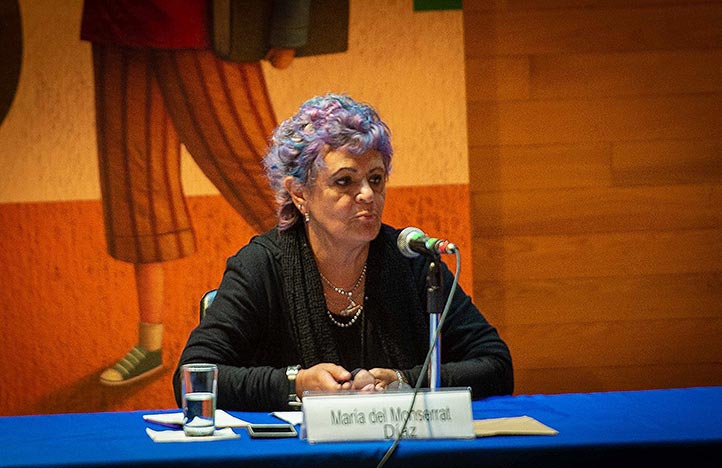 Monserrat Díaz, integrante del Colectivo Feminista de Xalapa