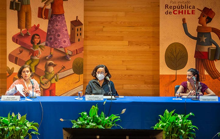 Ana Isabel Fontecilla, María Eugenia Guadarrama y Anabel Ojeda participaron en la Mesa 8 del Foro Académico