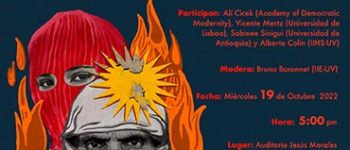 Cartel del Seminario Internacional “Luchas y emancipaciones en el sur global: de Kurdistán a Abya Yala”