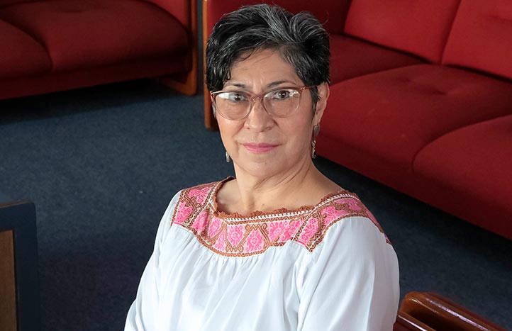 Teresa Pérez Ornelas, coordinadora de “Un encuentro con la lectura”
