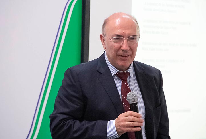 Francisco Manuel Lledó Yagüe, profesor de la Universidad de Deusto, España, ofreció la conferencia inaugural