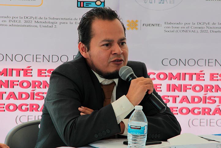 Sergio Pastor Rojas Morteo ofreció una charla sobre el CEIEG