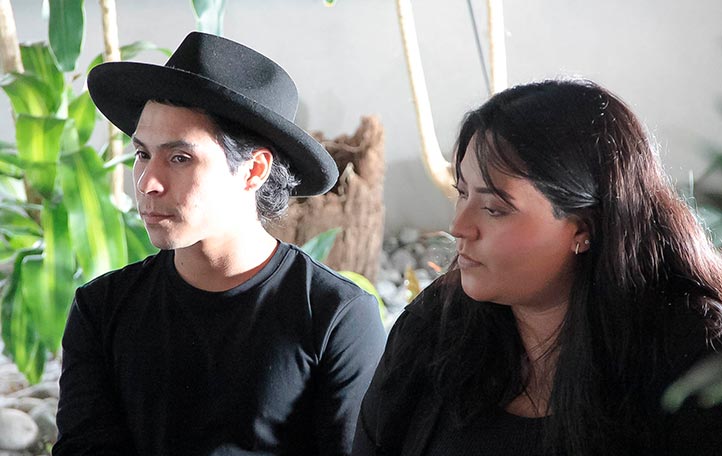 Axel Calatayud y Kathryn Medina compartieron sus experiencias artísticas