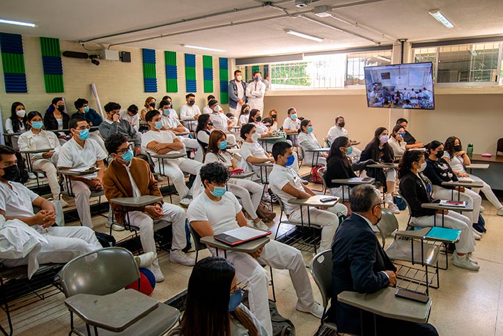 Estudiantes del programa educativo TSU en Radiología organizaron este evento