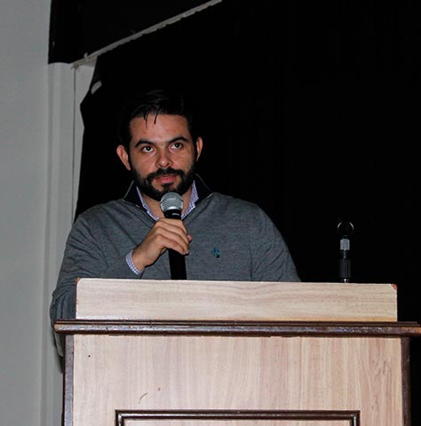 El secretario Académico regional, César Enrique Martínez Sánchez, inauguró el evento