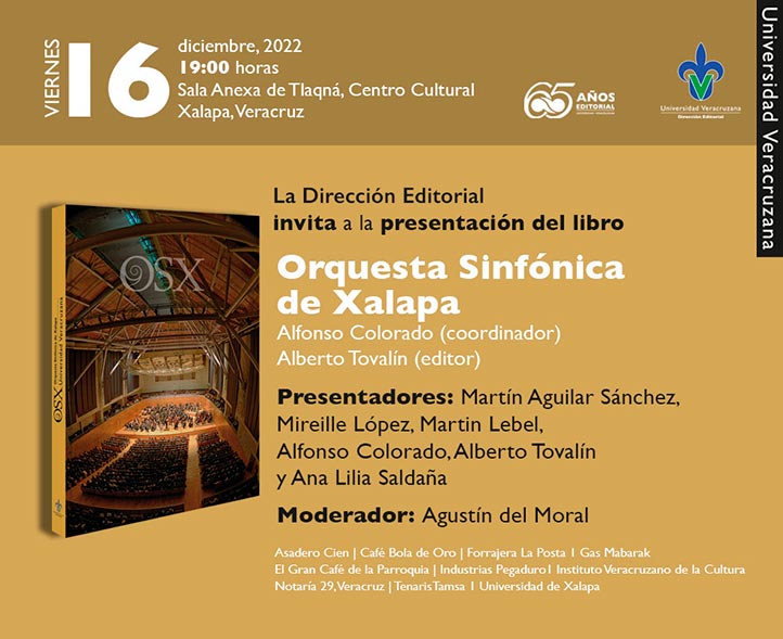 En la presentación participarán Martín Aguilar, Alfonso Colorado, Alberto Tovalín, Mireille López, Martin Lebel, Agustín del Moral y Ana Lilia Saldaña