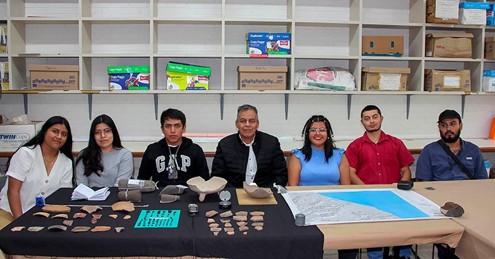 Estudiantes de Arqueología hallaron vestigios prehispánicos en la comunidad El Viejón, municipio de Actopan