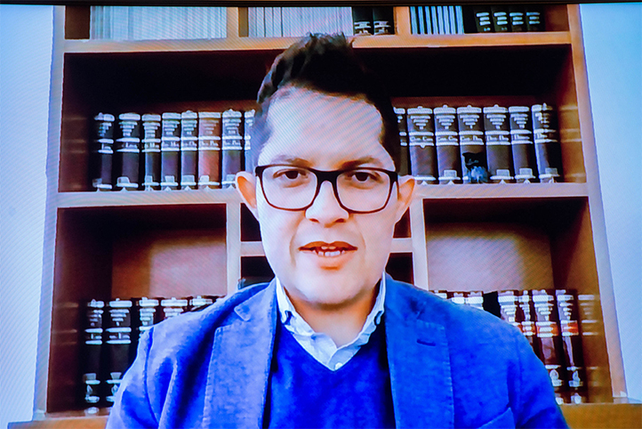 Raymundo Espinoza Hernández, titular de la Unidad de Asuntos Jurídicos del Conacyt, emitió un mensaje por medio de un video